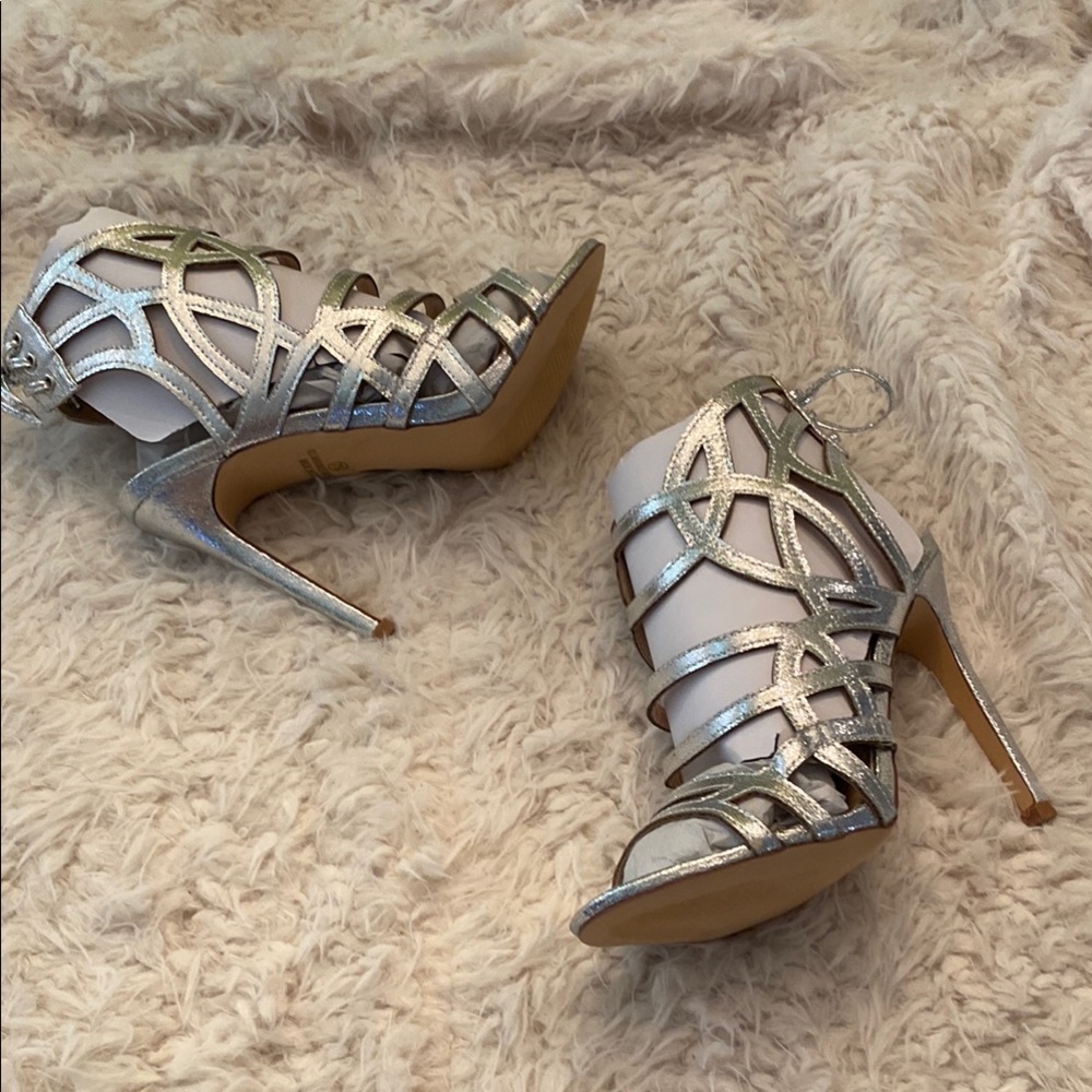 Liliana Silver Heels